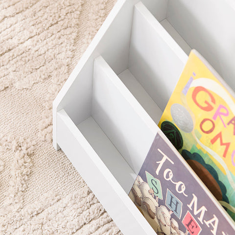 Rootz Toy Shelf - Kids Bookshelf - Children's Storage Unit - Safety Design - 70cm x 30cm x 60cm