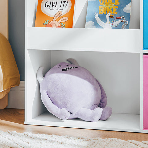 Rootz Kids Bookshelf - Children's Organizer - Toy Storage - PB(E1) / non-woven fabric - 89cm x 87cm x 35cm