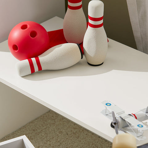 Rootz Toy Chest with Wheels - Toy Box with Lid - Children's Storage Box - MDF Construction - Mobile & Versatile - Supports up to 93kg - 70cm x 35cm x 40cm - Yellow White