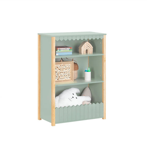 Rootz Children's Bookcase - Kids' Shelf - Wooden Organizer - Sturdy Design - 70x100x35cm