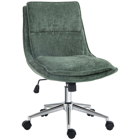 Rootz Ergonomic Office Chair - Fabric Chair - Adjustable Swivel Chair - High-Density Comfort - 52W x 68D x 87-95H cm