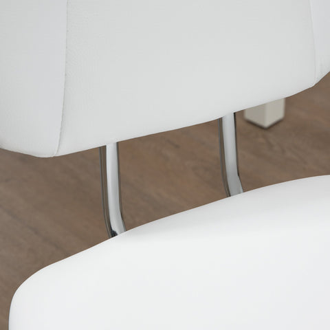 Rootz Ergonomic Office Chair - Height Adjustable Chair - Rotatable Roller Seat - Lumbar Support - 50cm x 54cm x 87.5-96.5cm