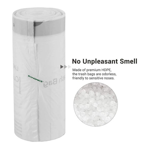 Rootz Garbage Bags 60L - Trash Bags - Waste Liners - Tear-Resistant HDPE - 52cm x 74cm