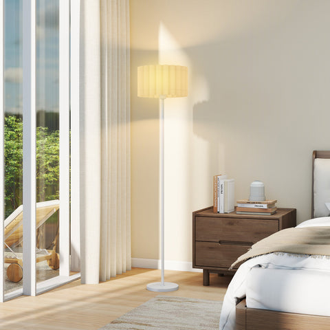 Rootz Retro Style Floor Lamp - Modern Light Fixture - Standing Lamp - Durable Metal Rod - 153cm x Ø35cm x Ø2.5cm