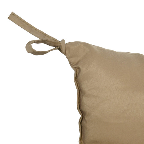 Rootz Bank Cover for Garden Furniture - Bench Pillow - Bank Cushion - Increased Seating Comfort - 150cm x 98cm x 8cm