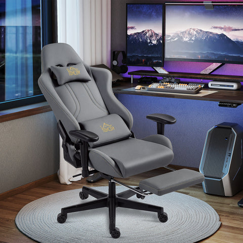 Rootz Rootonomic Gaming Chair - Ergonomic Desk Chair - Rolling Computer Chair - Lumbar Support - 72cm x 76cm x 124-132cm