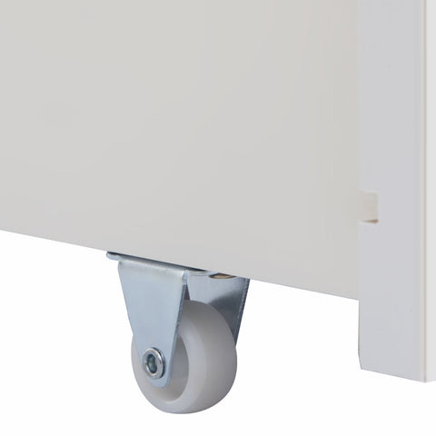 Rootz Solid Wood Single Bed - Storage Bed - Bookcase Headboard - Sturdy & Stylish - 219cm x 100cm x 93cm