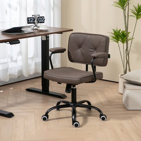 Rootz Elegant Computer Chair - Office Chair - Desk Chair - Ultra-Comfort - 61cm x 58cm x 82-91cm