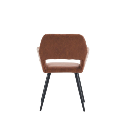 Rootz 2 Piece Makeup Chairs Set - Vanity Chairs - Faux Leather Seating - Ergonomic Comfort - 58cm x 56cm x 80cm