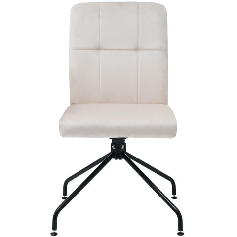 Rootz Velvet Dining Chair - Luxurious Chair - Ergonomic Seating - Solid Wood for Stability - 57cm x 49cm x 87cm