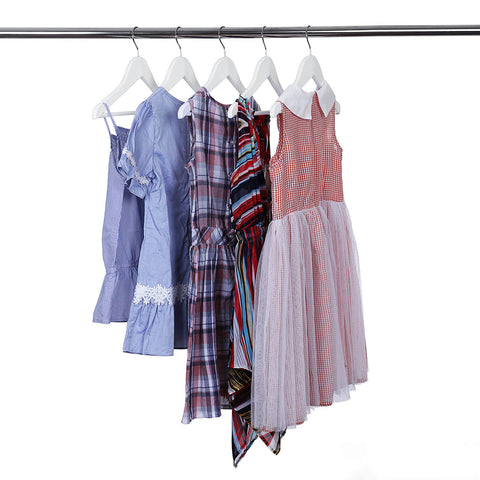 Rootz Kids Clothes Hangers - Maple Wood Hangers - Children's Wardrobe Organizers - Durable and Stylish - 35cm x 20cm x 1.2cm