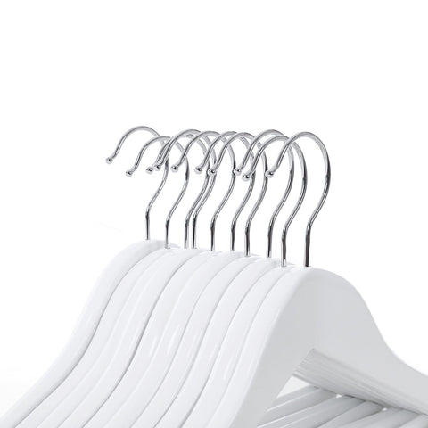 Rootz Kids Clothes Hangers - Maple Wood Hangers - Children's Wardrobe Organizers - Durable and Stylish - 35cm x 20cm x 1.2cm