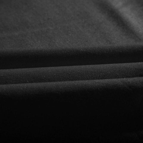 Rootz Pillow Cover Set - Cushions Case - 2 Piece Set - Hypoallergenic - Black - 100% Cotton - Breathable Fabric - 30x30cm x2