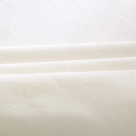 Rootz Cream Pillow Cover Set with Zipper - Cushion Cover - 100% Cotton - Hypoallergenic - 45cm x 45cm