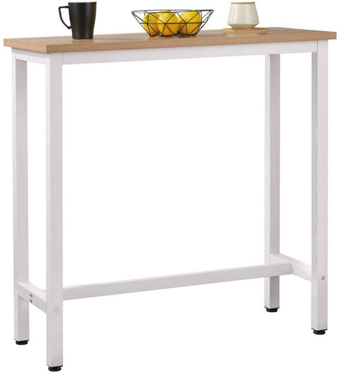 Rootz Moderne Bartafel - Pubtafel - Hoge Tafel - Stevig Ijzeren Frame - Krasbestendig - Waterafstotend - 40cm x 100cm x 100cm