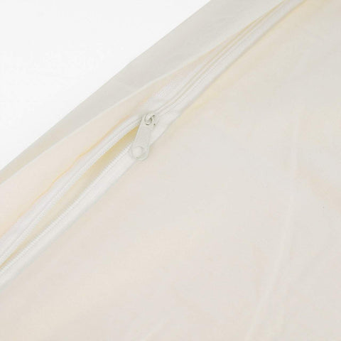 Rootz Cream Pillow Cover Set with Zipper - Cushion Cover - 100% Cotton - Hypoallergenic - 45cm x 45cm