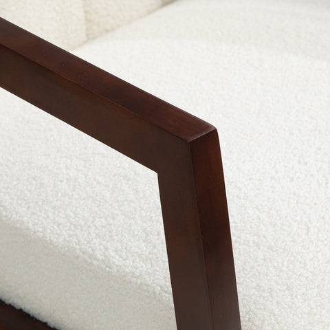 Rootz Rocking Chair - Wavy Wool Chair - Still Chair - Stress Relief - 67cm x 93cm x 80cm