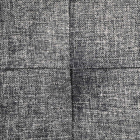 Rootz 80L Storage Box Bench - Ottoman - Seat - Imitation Linen Cover - MDF Board - 76cm x 38cm x 38cm