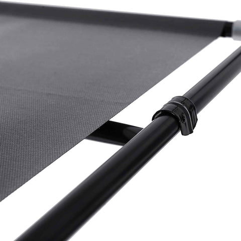 Rootz Gray Fleece Fabric Folding Cabinet - Storage Organizer - Portable Wardrobe - Steel Tube Construction - Lightweight - Easy Assembly - 150cm x 175cm x 45cm