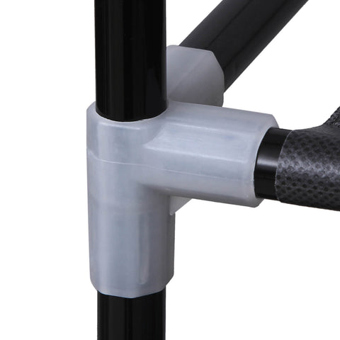 Rootz Folding Wardrobe - Closet Organizer - Storage Cabinet - Tubular Steel Frame - Fleece Fabric - Dust-Free Storage - Space-Saving Design - 150cm x 175cm x 45cm