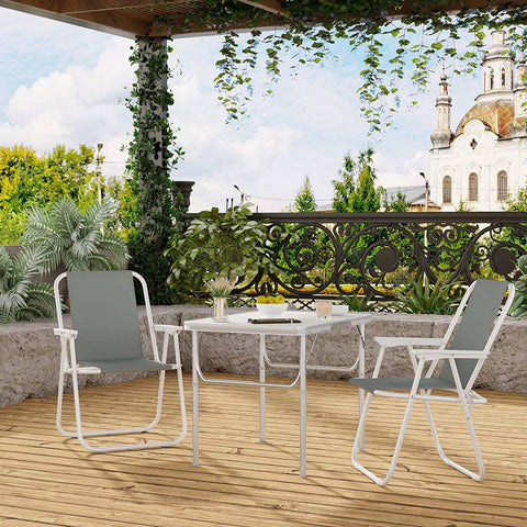 Rootz Ultralight Campingstoel - Draagbare klapstoel - Lichtgewicht, compact, duurzaam - Eenvoudige installatie, waterbestendig, ondersteunt tot 100 kg - 600D Oxford-stof - 58 cm x 53 cm x 76 cm uitgevouwen