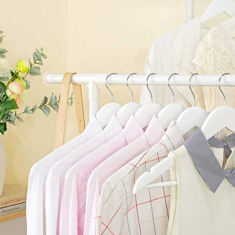 Rootz Morning Stress Relief Clothes Rack - Wardrobe Organizer - Clothing Stand - Iron Pipes - Non-Woven Fabric - Organize Outfits - Save Time - Maximize Space - 112cm x 49cm x 177cm