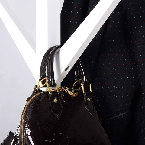 Rootz Standing Clothes Rack - Coat Stand - Hall Tree - Sturdy Organizer - Solid Wood - 180cm x 43cm x 43cm