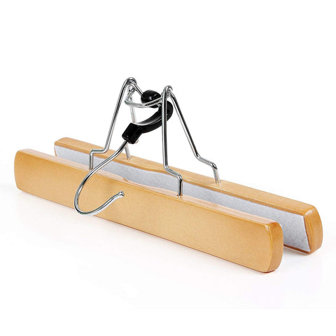 Rootz 12 Pack Trouser Hangers - Pants Hangers - Clothes Hangers - High-Strength ABS Plastic - Robust and Supple - Long Service Life - 25cm x 17cm x 2.2cm