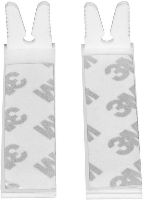 Rootz Roller Blind Accessory Set - Bracket Kit - Clamp Carrier - Roller Blind Parts - Easy Repair - 3M Adhesive Pads - 25cm x 10cm x 5cm