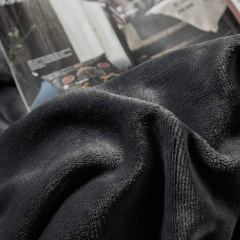 Rootz Flannel Sherpa Blanket - Reversible Throw - Fleece Bed Cover - Skin-Friendly - 150cm x 200cm / 220cm x 240cm