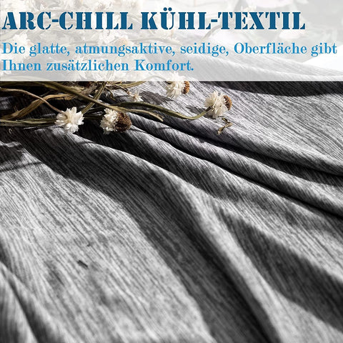 Rootz Cooling Blanket - Chill Comforter - Summer Quilt - Eco-Friendly Arc-Chill Fiber - Heat Regulating - Lightweight & Portable - Multiple Sizes Available