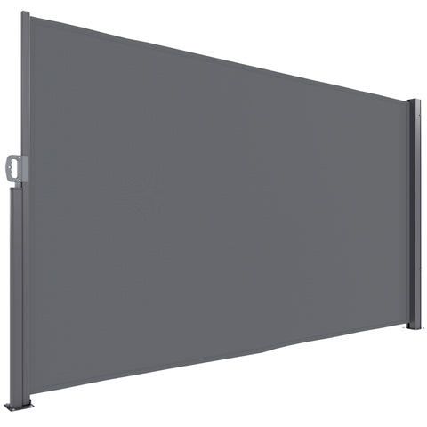 Rootz Side Awning - Extendable Opaque Privacy Screen - Sun Protection - UV Resistant - 300 x 180 cm