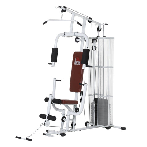 Rootz Gym Strength Station - Home Fitness Solution - Multi-Gym - Durable Steel Frame - Full-Body Workout - Comfortable & Safe - 150cm x 110cm x 210cm