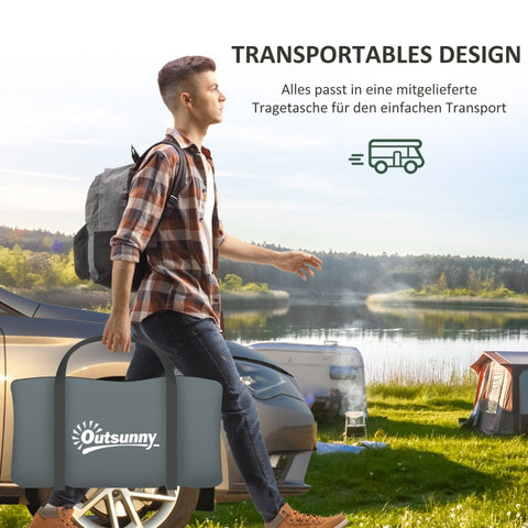 Rootz Camping Tent for 7-8 Persons - Family Tent - Group Tent - Weather Protection - Optimal Ventilation - 490cm x 305cm x 225cm - Green