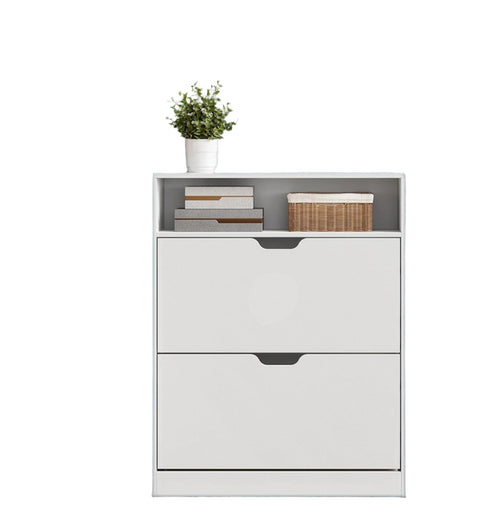 Rootz Shoe Cabinet - Shoe Tipper - Shoe Shelf - Space-Saving Storage - 24 x 80 x 102 cm