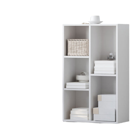 Rootz Bookcase - Book Cabinet - Bookshelf - Max Stability - 50cm x 80cm x 24cm