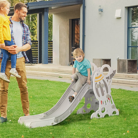 Rootz Slide for Children - Kids Slide - Toddler Slide - Extra Safe Design - Durable Plastic - Imaginative Rocket Design - 157cm x 46.5cm x 80cm