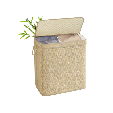 Rootz Laundry Basket - Washing Hamper - Clothes Bin - Durable & Spacious - 67cm x 44cm x 61cm