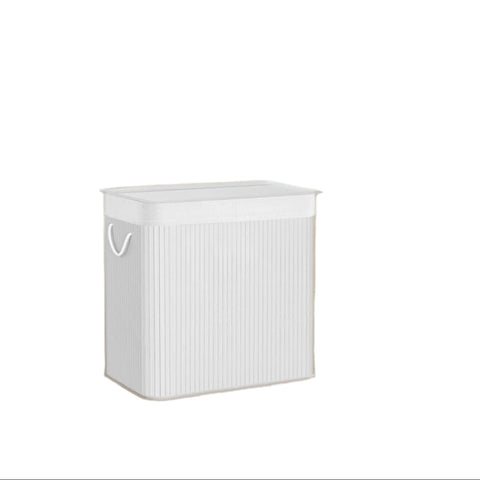 Rootz Laundry Basket - Clothes Organizer - Laundry Collector - Bamboo Stability - 60 x 40 x 61.5 cm