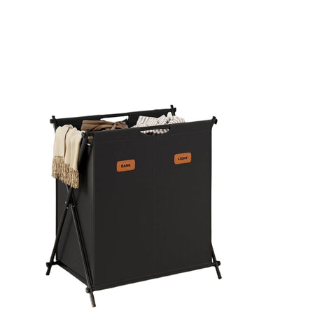 Rootz Laundry Basket - Laundry Collector - Laundry Box - Large Capacity - 60cm x 40cm x 66cm