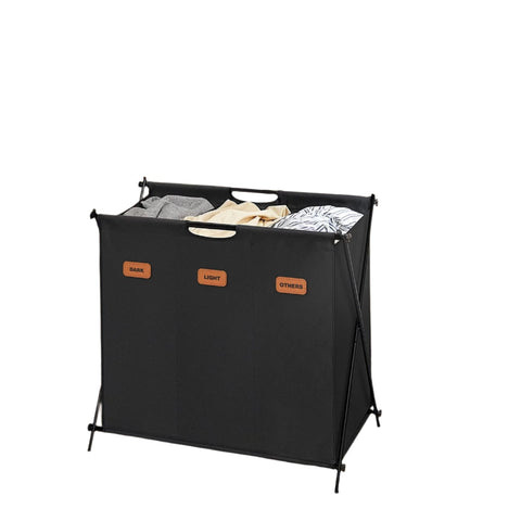 Rootz Laundry Basket - Laundry Collector - Laundry Box - 135L Capacity - Durable 600D Oxford Fabric - 70cm x 40cm x 66cm