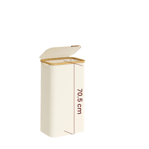 Rootz Laundry Basket - Clothes Collector - Hamper with Lid - 65L Capacity - 600D Oxford Tissue - 42cm x 22.5cm x 70.5cm