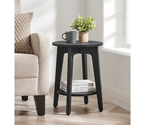 Rootz Modern Side Table - Accent Table - End Table - Chipboard Construction - 40cm x 50cm
