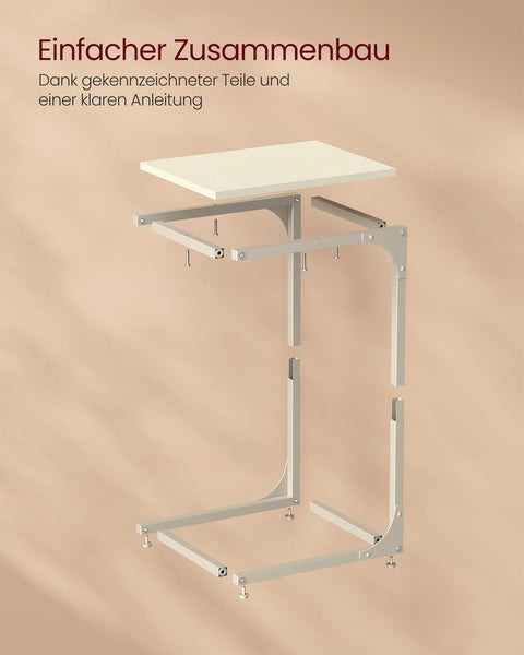 Rootz Side Table - End Table - Accent Table - Space-Saving Design - 30cm x 40cm x 62cm