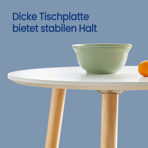 Rootz Side Table Set - Round Sofa Table - Minimalist Scandinavian Style - Modern & Elegant - Unites Beauty & Functionality - Set of 2 Tables