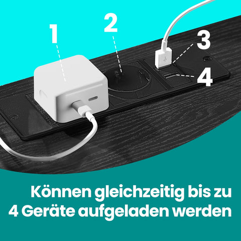 Rootz Side Table 3 Drawers - Nightstand - Bedside Table - Modern Design - Ebony Black - 35cm x 40cm x 59cm