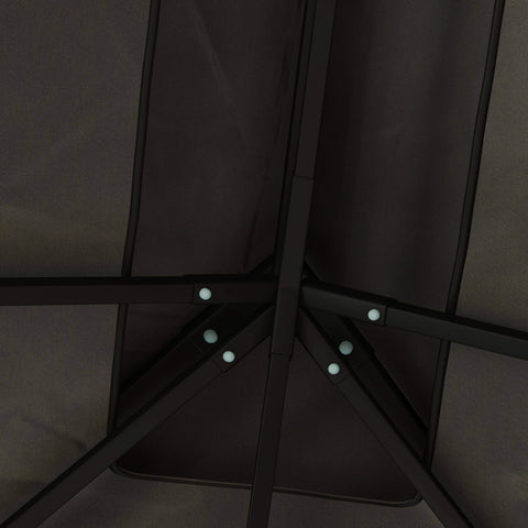 Rootz Gazebo Replacement Roof - Canopy Cover - Sunshade - UPF30+ Protection - 400cm x 300cm