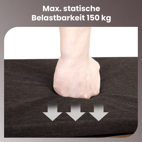 Rootz Shoe Bench - Shoe Shelf - Space-Saving Organizer - 10 Compartments - 104cm x 30cm x 48cm for Optimal Storage