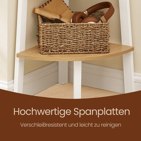 Rootz 5 Level Bookcase - Industrial Shelf - Storage Unit - Space Saving - 37.2cm x 37.2cm x 159cm