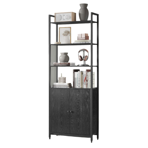 Rootz 6 Level Bookcase - Shelf - Standregal - Space Saver - 24cm x 60cm x 159.5cm